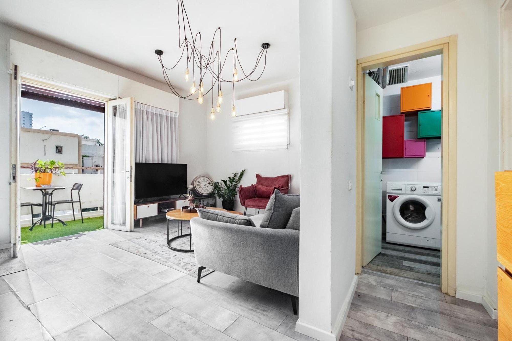 Premium 1Bd Apartment Near The Beach W/Balcony Tel Aviv Ngoại thất bức ảnh