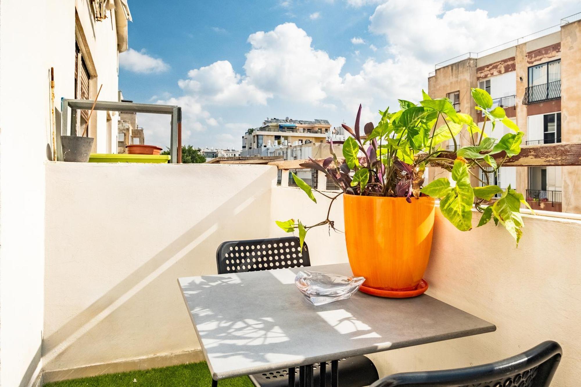 Premium 1Bd Apartment Near The Beach W/Balcony Tel Aviv Ngoại thất bức ảnh